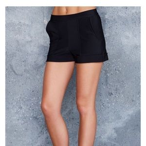 EUC Blackmilk cuffed shorts